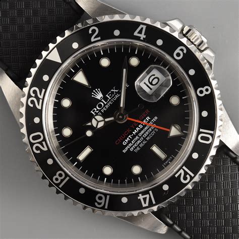 rolex gmt master chuck yaeger